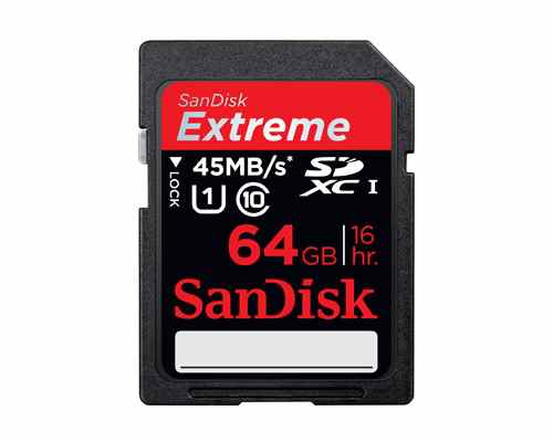 Sandisk 64gb Extreme Sdsdx-064g-x46